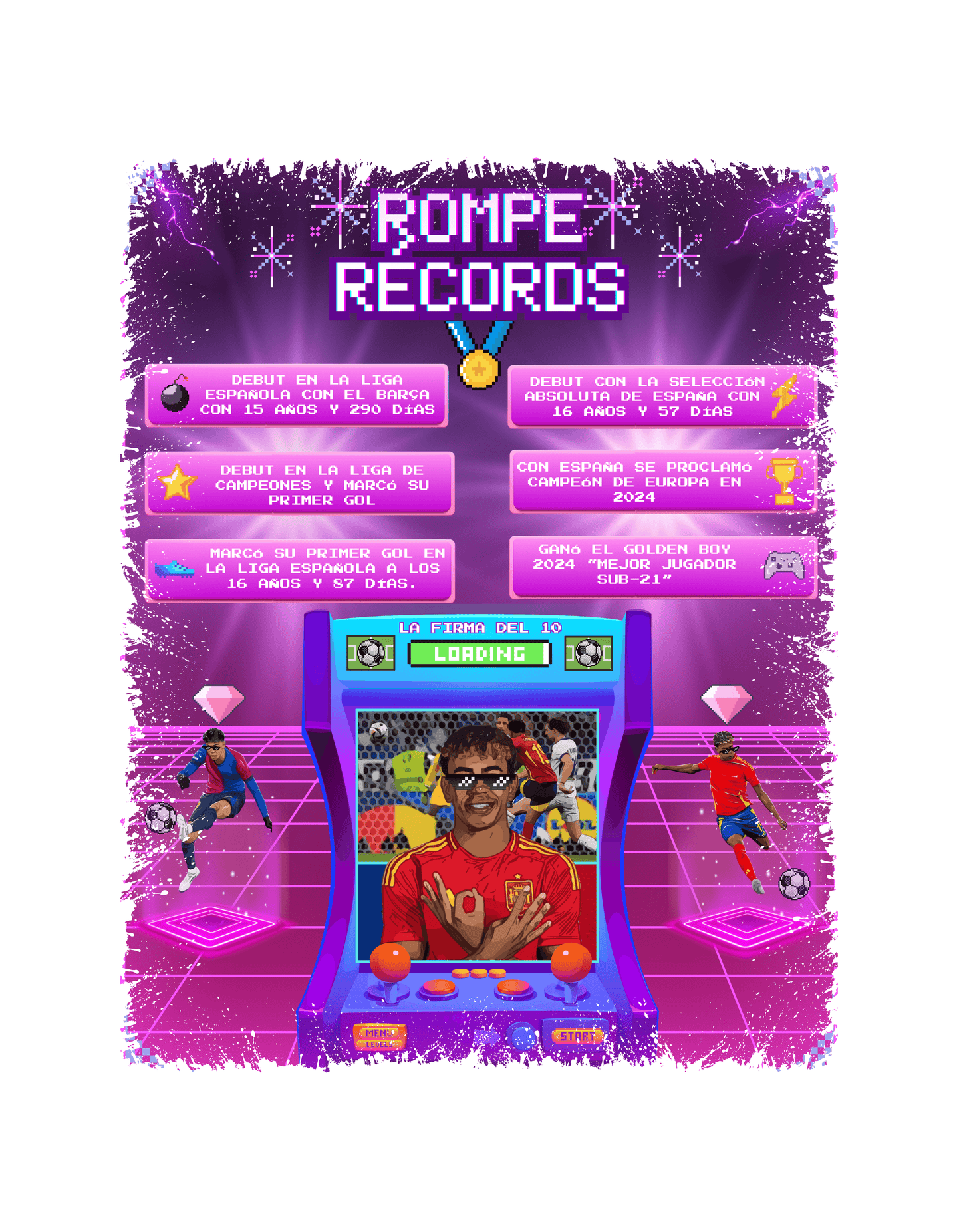 LAMINE YAMAL — Mi barrio 304 - LA FIRMA DEL 10