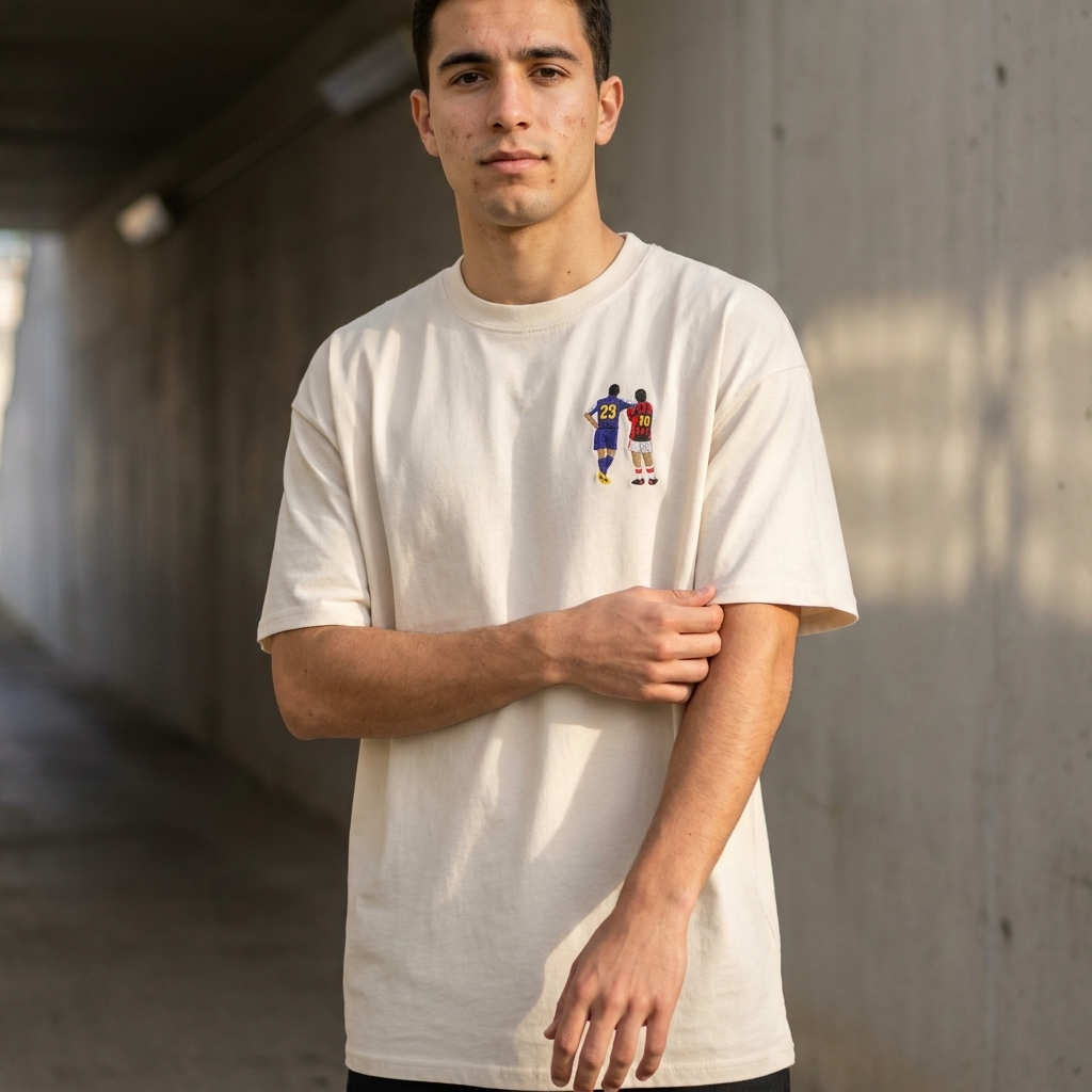 T-SHIRT "RIVALES Y AMIGOS"
