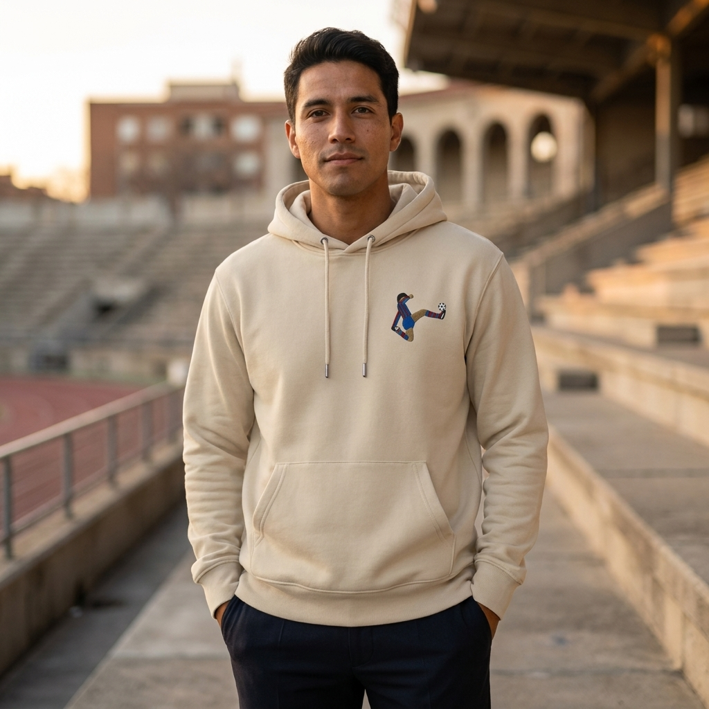 HOODIE "EL FÚTBOL ES PENSAR"