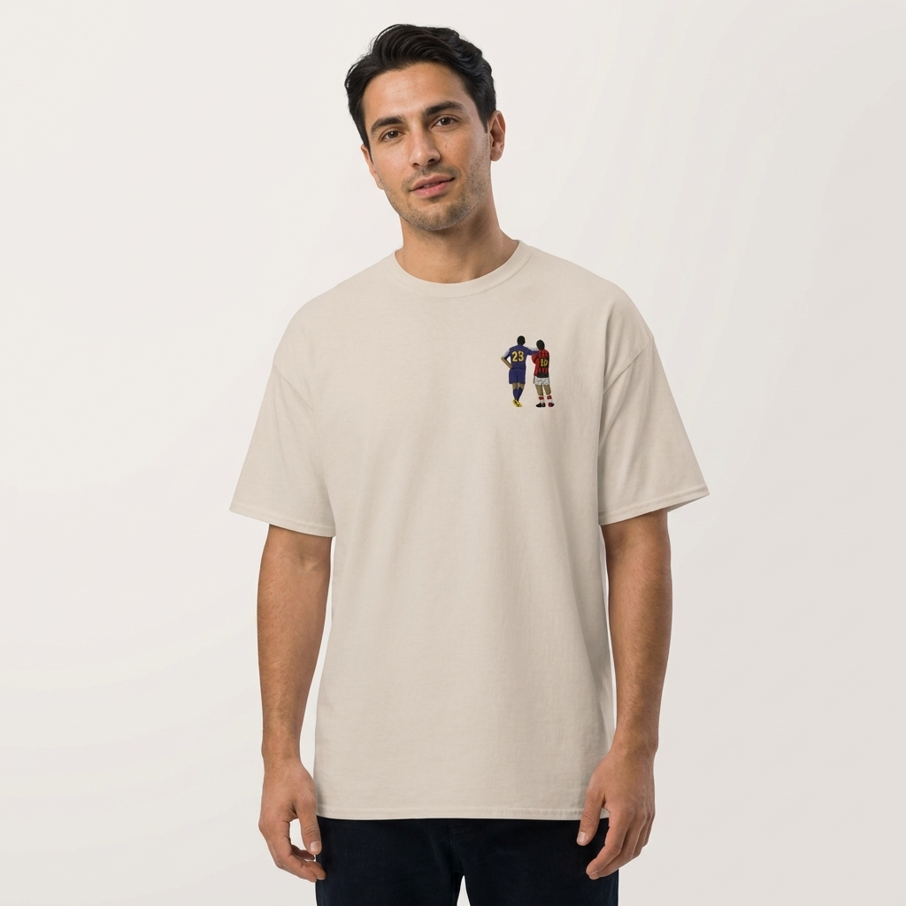 T-SHIRT "RIVALES Y AMIGOS"