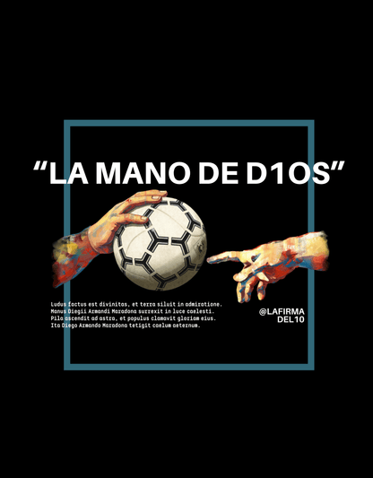 OVERSIZE "LA MANO DE DI0S"