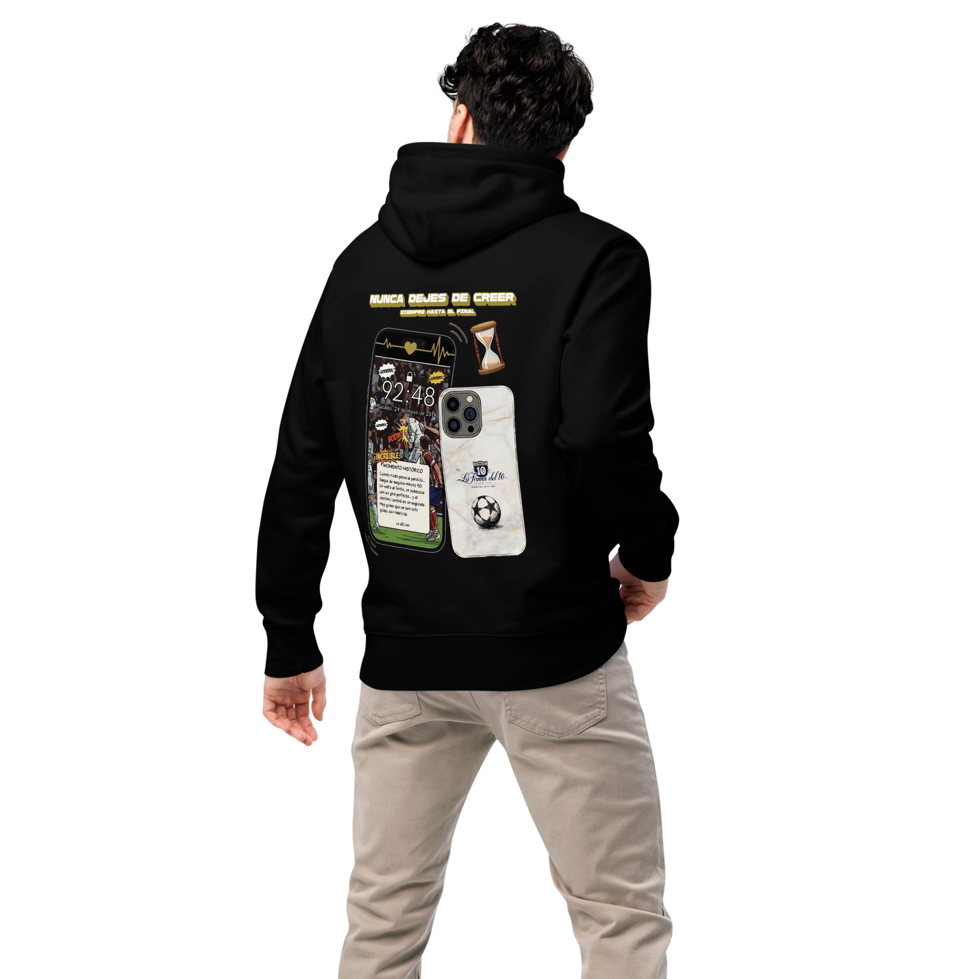 HOODIE "NO DEJES DE CREER"